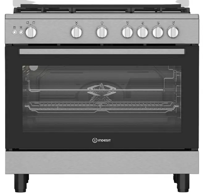 بوتاجاز غاز انديست ، عدد 5 شعلة ، ستانلس ستيل - INR9 GGF 21115 XNA
