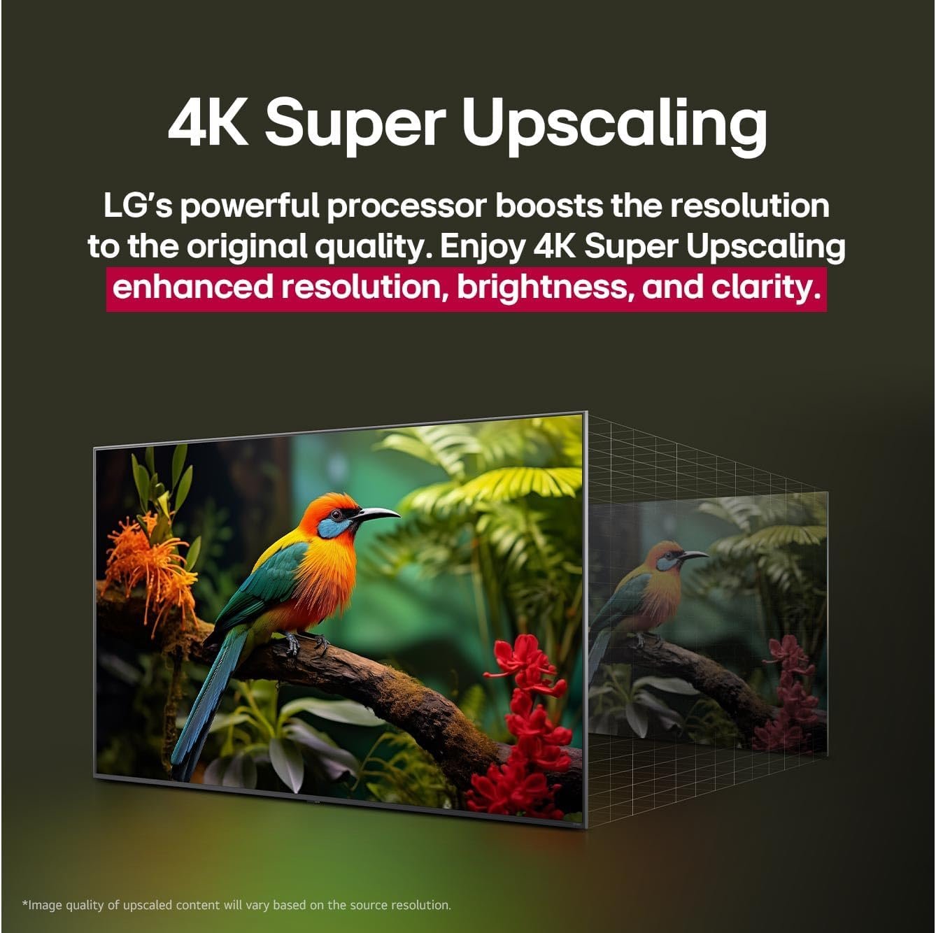 تلفزيون LG ذكي 50 بوصة UHD AI موديل 50UA84006LB – دقة 4K (إصدار 2025) - الصورة 7