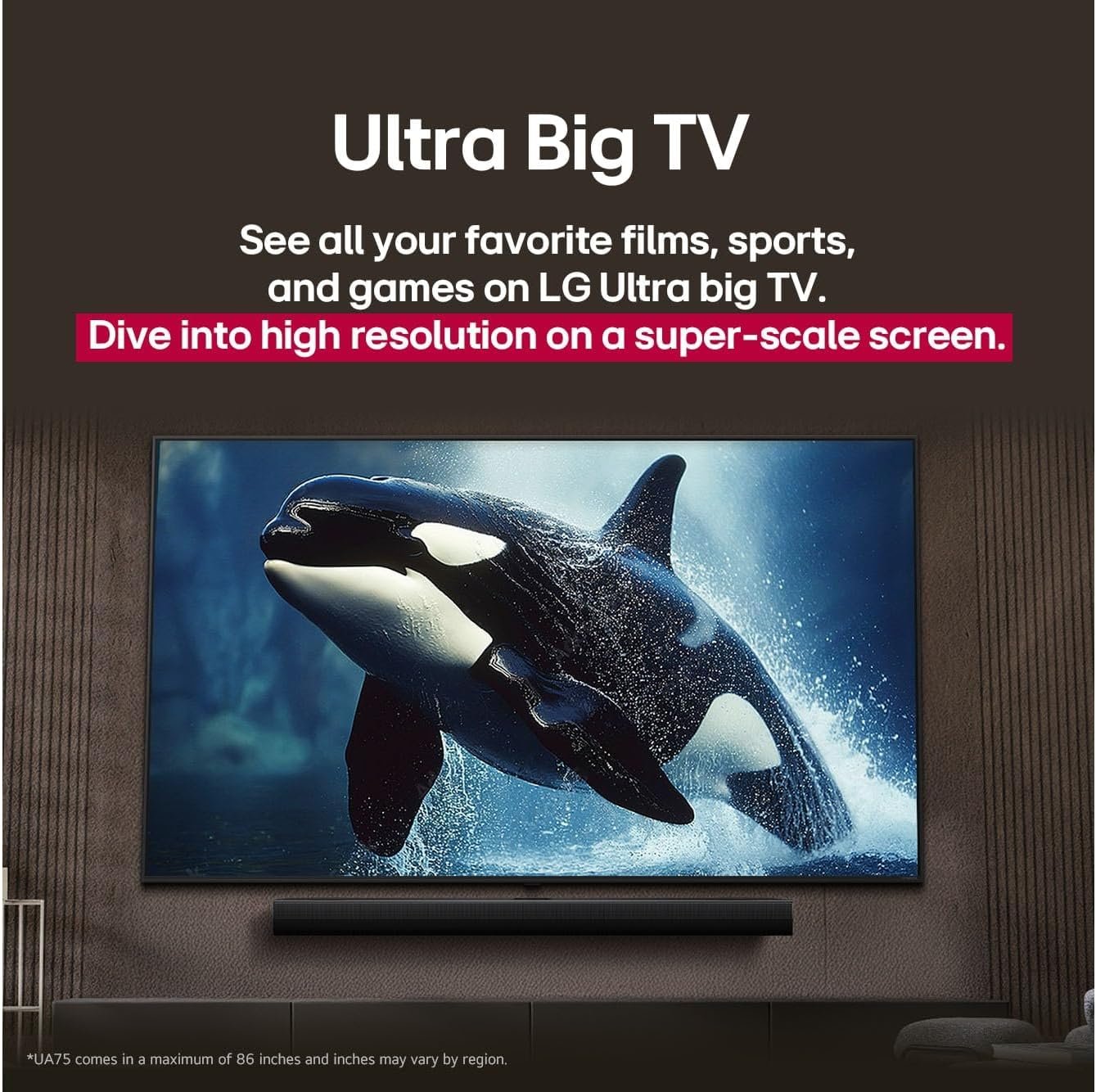 تلفزيون LG ذكي 55 بوصة UHD AI موديل 55UA84006LB – دقة 4K (إصدار 2025) - الصورة 6