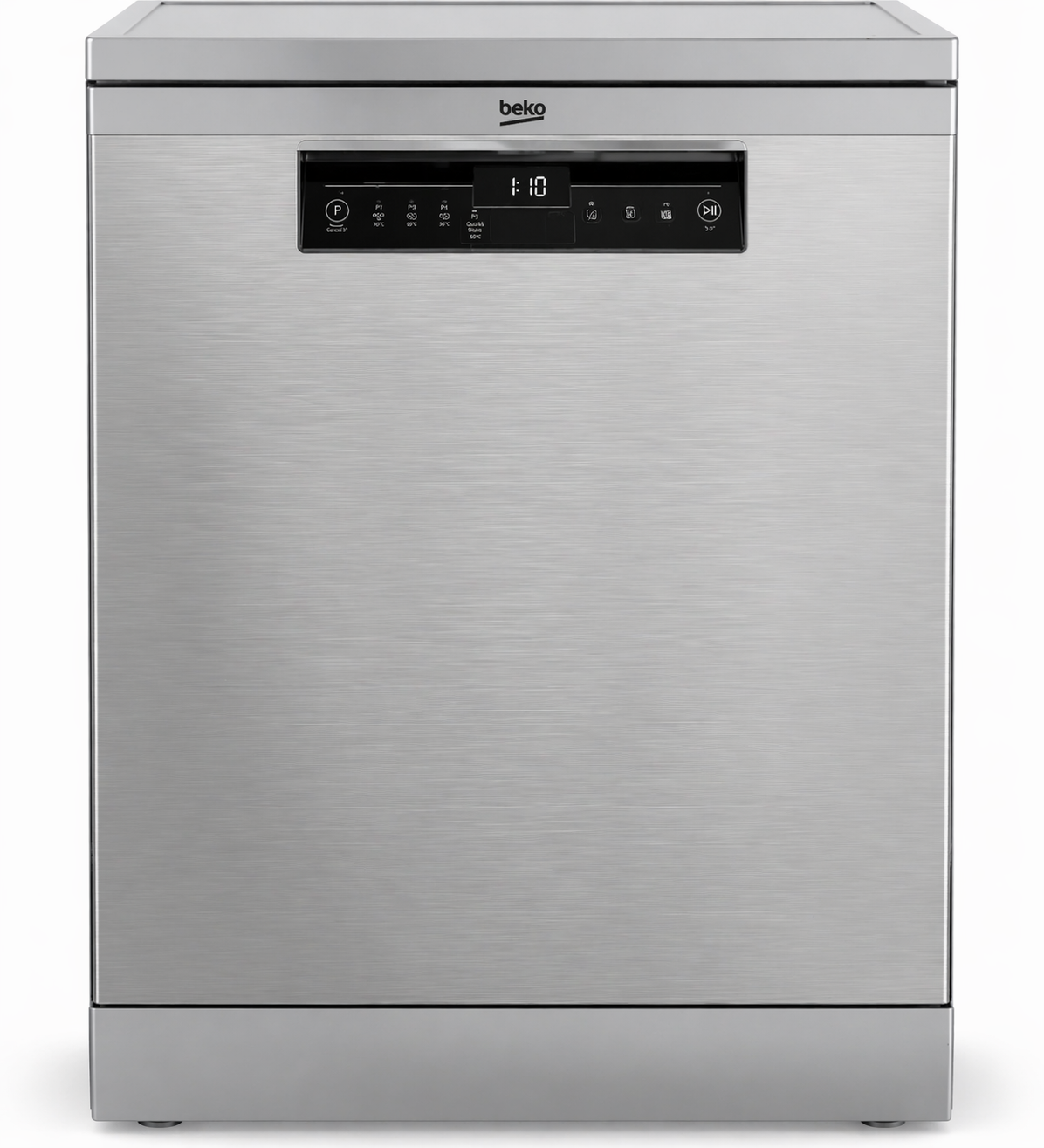 غسالة اطباق بيكو، 14 فرد، فضي-BDFN15420S